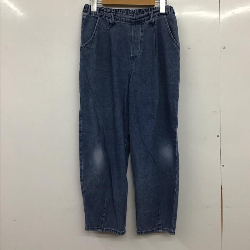 スタディオクリップ studio CLIP パンツ デニム、ジーンズ M 無地 水色 / ライトブルー / レディース USED 古着 中古 10153031