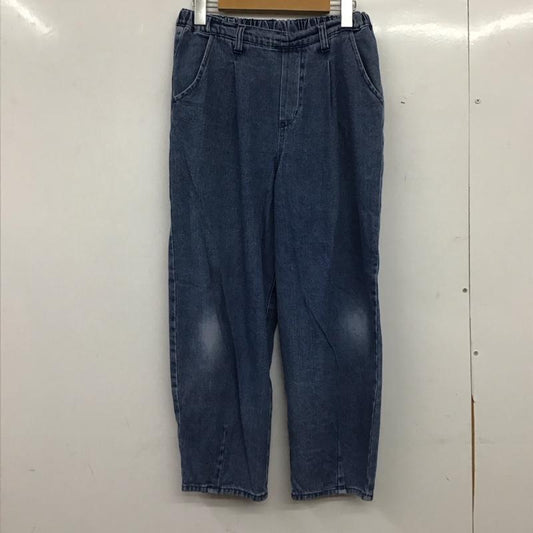 スタディオクリップ studio CLIP パンツ デニム、ジーンズ M 無地 水色 / ライトブルー / レディース USED 古着 中古 10153031