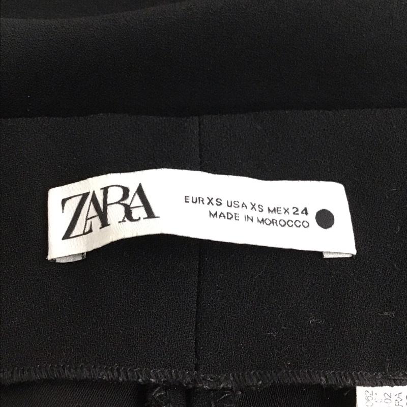 ザラ ZARA パンツ スラックス XS 無地 黒 / ブラック / black レディース USED 古着 中古 10153032