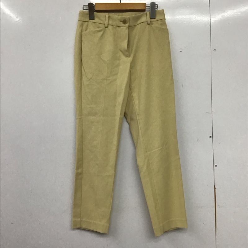 プラステ PLST パンツ スラックス S 無地 黄 / イエロー / yellow レディース USED 古着 中古 10153033