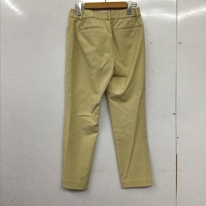 プラステ PLST パンツ スラックス S 無地 黄 / イエロー / yellow レディース USED 古着 中古 10153033