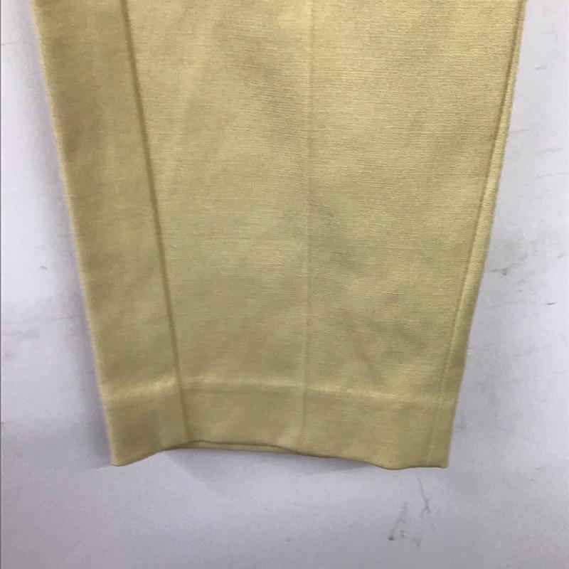 プラステ PLST パンツ スラックス S 無地 黄 / イエロー / yellow レディース USED 古着 中古 10153033