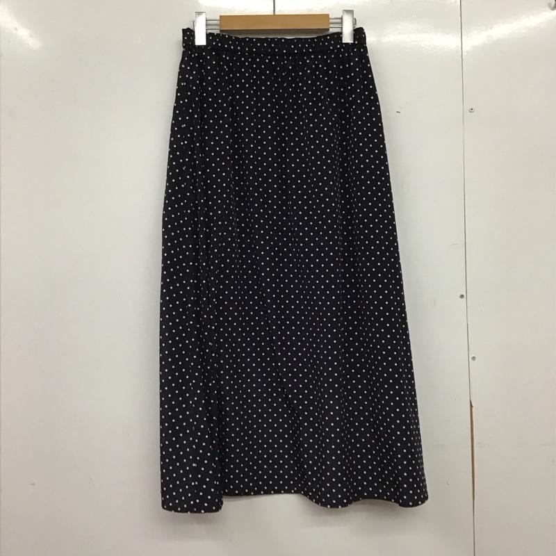 アーバンリサーチ URBAN RESEARCH スカート ロングスカート FREE ドット 紺 / ネイビー / navy レディース USED 古着 中古 10153034