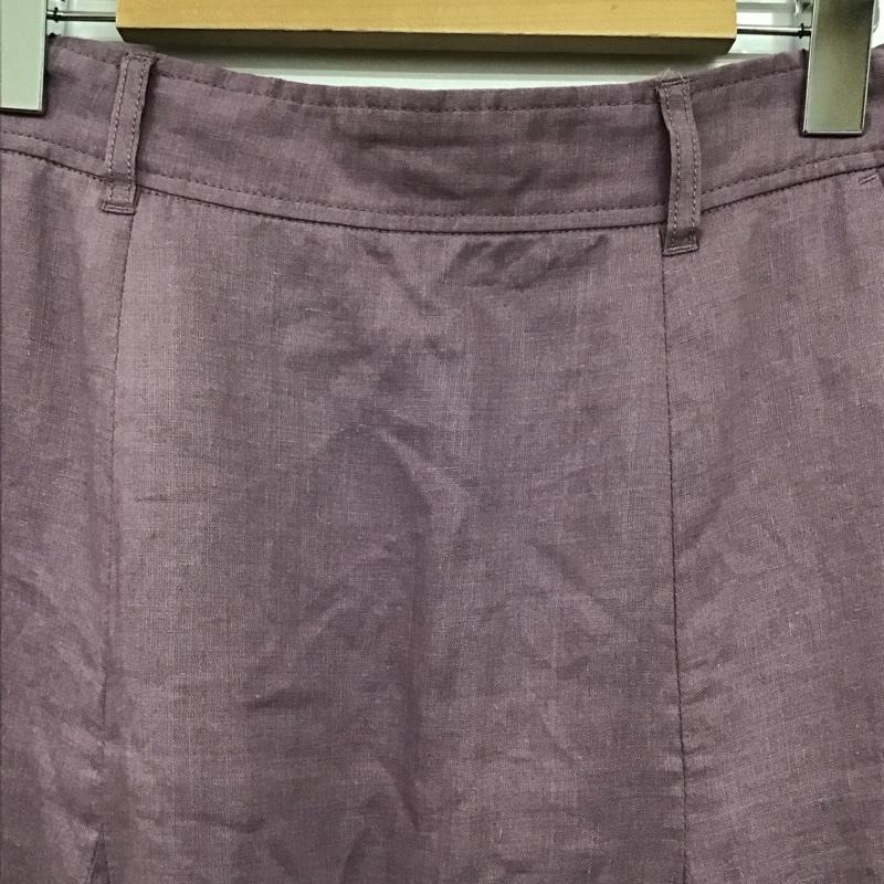 スローブイエナ SLOBE IENA スカート ロングスカート 40 無地 紫 / パープル / purple レディース USED 古着 中古 10153035
