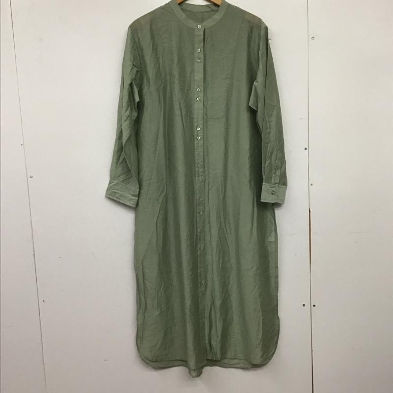 ローリーズファーム LOWRYS FARM ワンピース ロングスカート FREE 無地 薄緑 / ライトグリーン / レディース USED 古着 中古 10153041
