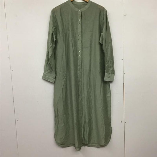 ローリーズファーム LOWRYS FARM ワンピース ロングスカート FREE 無地 薄緑 / ライトグリーン / レディース USED 古着 中古 10153041