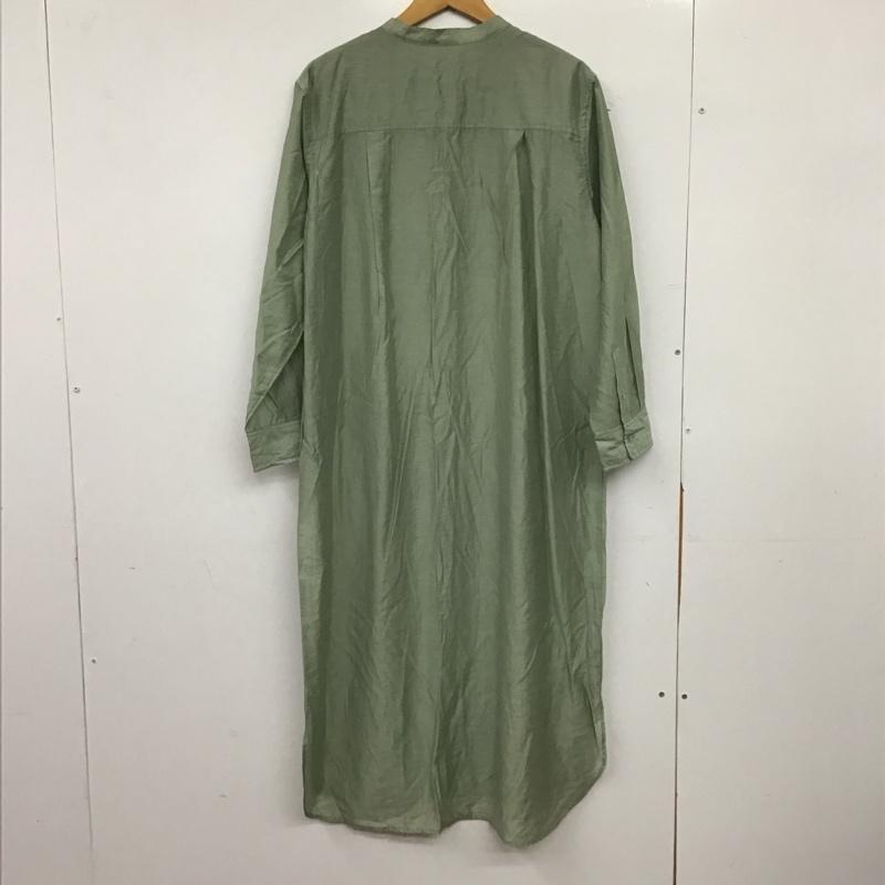 ローリーズファーム LOWRYS FARM ワンピース ロングスカート FREE 無地 薄緑 / ライトグリーン / レディース USED 古着 中古 10153041