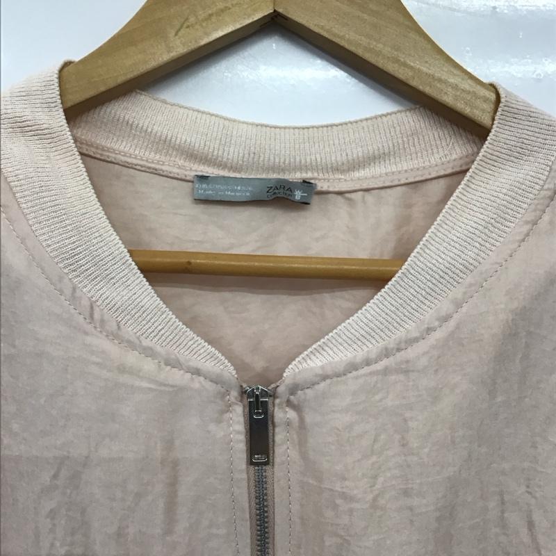 ザラ ZARA ワンピース ひざ丈スカート S 無地 桃 / ピンク / pink レディース USED 古着 中古 10153042