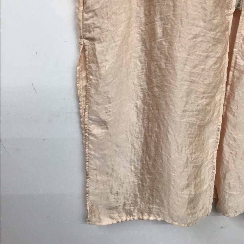 ザラ ZARA ワンピース ひざ丈スカート S 無地 桃 / ピンク / pink レディース USED 古着 中古 10153042