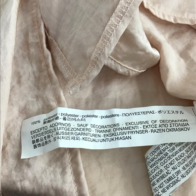 ザラ ZARA ワンピース ひざ丈スカート S 無地 桃 / ピンク / pink レディース USED 古着 中古 10153042
