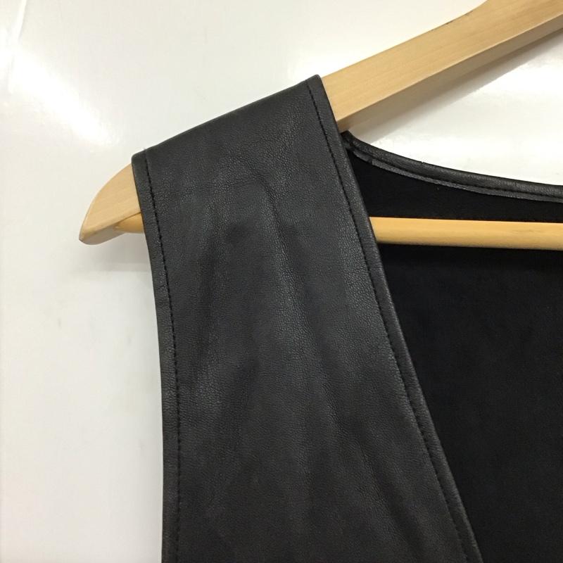 ザラ ZARA ジャンパースカート ジャンパースカート M 無地 黒 / ブラック / black レディース USED 古着 中古 10153045