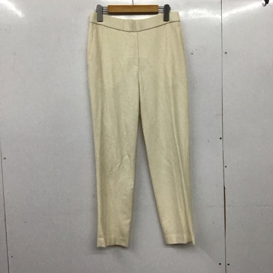 セオリー theory パンツ スラックス 2 無地 オフホワイト / オフホワイト / レディース USED 古着 中古 10153053