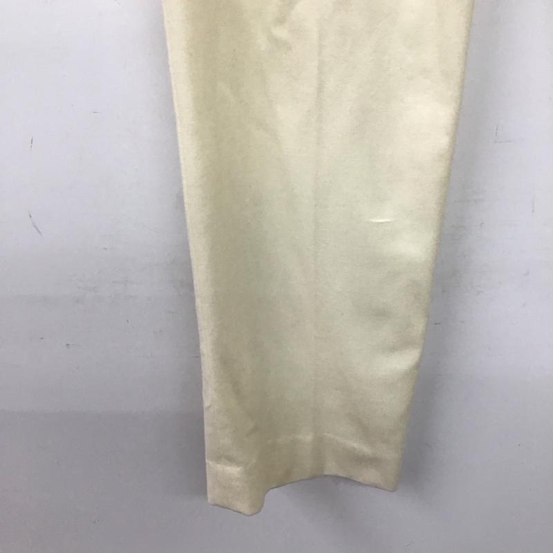セオリー theory パンツ スラックス 2 無地 オフホワイト / オフホワイト / レディース USED 古着 中古 10153053