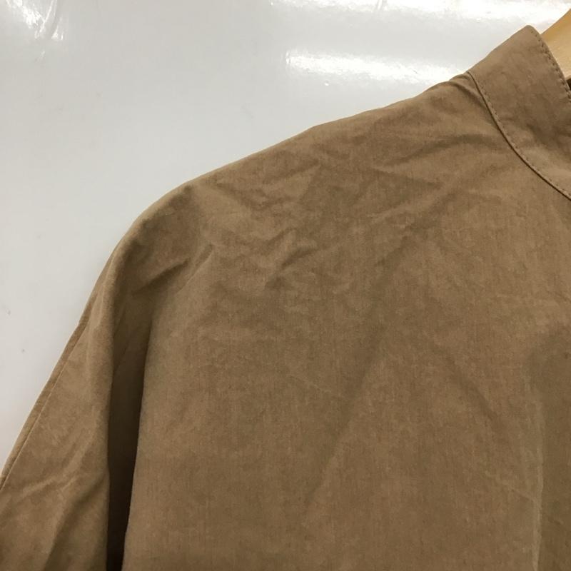 ローリーズファーム LOWRYS FARM チュニック 半袖 FREE 無地 茶 / ブラウン / brown レディース USED 古着 中古 10153055