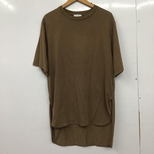 ビューティアンドユースユナイテッドアローズ BEAUTY&YOUTH UNITED ARROWS Tシャツ 半袖 1617-225-5416 コットンサイドスリットビッグTシャツ 無地 茶 / ブラウン / brown レディース USED 古着 中古 10153056