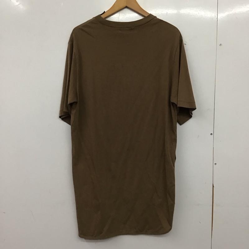 ビューティアンドユースユナイテッドアローズ BEAUTY&YOUTH UNITED ARROWS Tシャツ 半袖 1617-225-5416 コットンサイドスリットビッグTシャツ 無地 茶 / ブラウン / brown レディース USED 古着 中古 10153056
