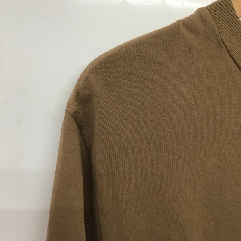 ビューティアンドユースユナイテッドアローズ BEAUTY&YOUTH UNITED ARROWS Tシャツ 半袖 1617-225-5416 コットンサイドスリットビッグTシャツ 無地 茶 / ブラウン / brown レディース USED 古着 中古 10153056