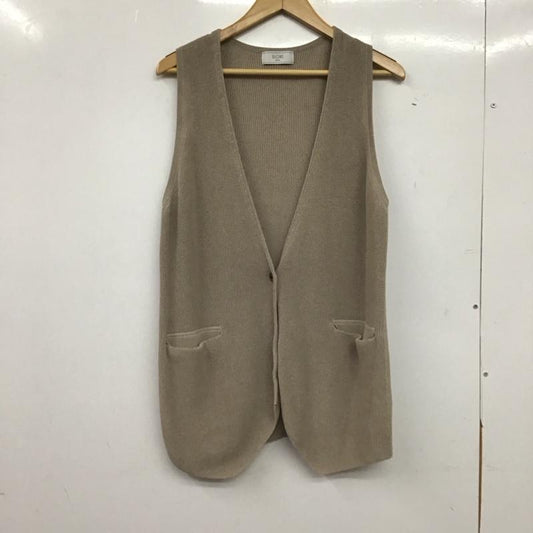スローブイエナ SLOBE IENA ベスト ベスト 無地 ベージュ / ベージュ / beige レディース USED 古着 中古 10153057