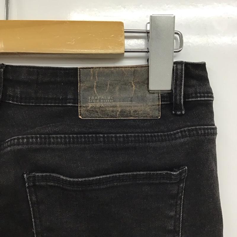 ザラ ZARA パンツ デニム、ジーンズ 38 無地 黒 / ブラック / black レディース USED 古着 中古 10153058
