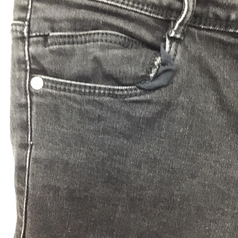ザラ ZARA パンツ デニム、ジーンズ 38 無地 黒 / ブラック / black レディース USED 古着 中古 10153058