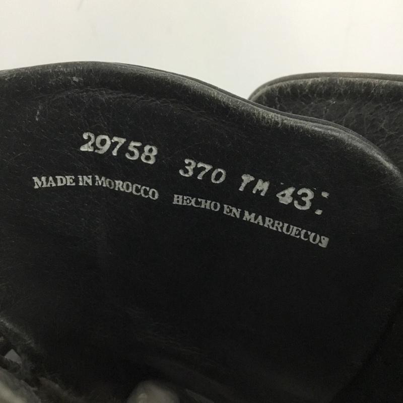 カンペール CAMPER ブーツ 一般 29758 レースアップ 43 無地 黒 / ブラック / black メンズ USED 古着 中古 10153059