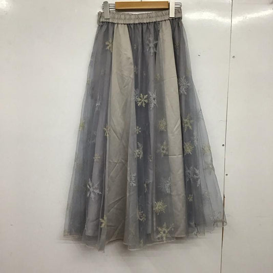 アクシーズファム axes femme スカート ロングスカート M 無地 マルチカラー / マルチカラー / multicolor レディース USED 古着 中古 10153060