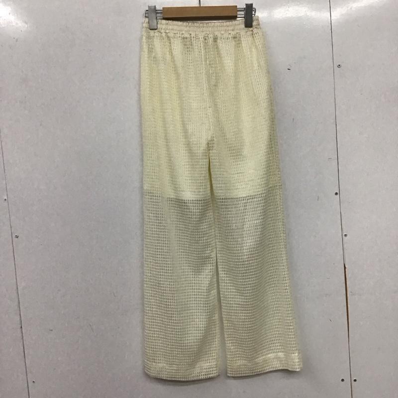 ジーナシス JEANASIS ボトムス ボトムス js050873mn FREE 無地 白 / ホワイト / white レディース USED 古着 中古 10153061