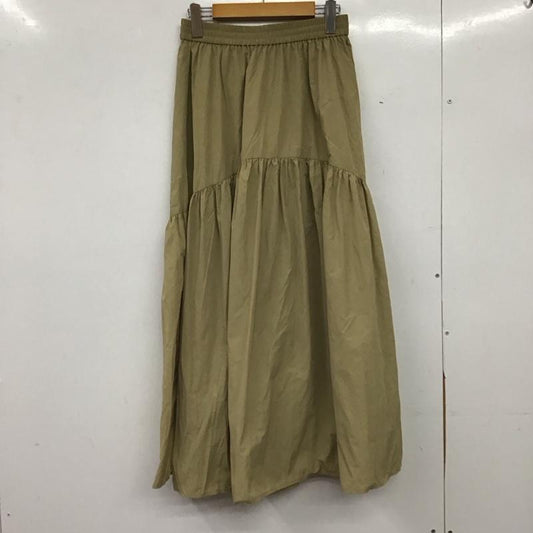 フリークスストア FREAK S STORE スカート ロングスカート FREE 無地 ベージュ / ベージュ / beige レディース USED 古着 中古 10153065