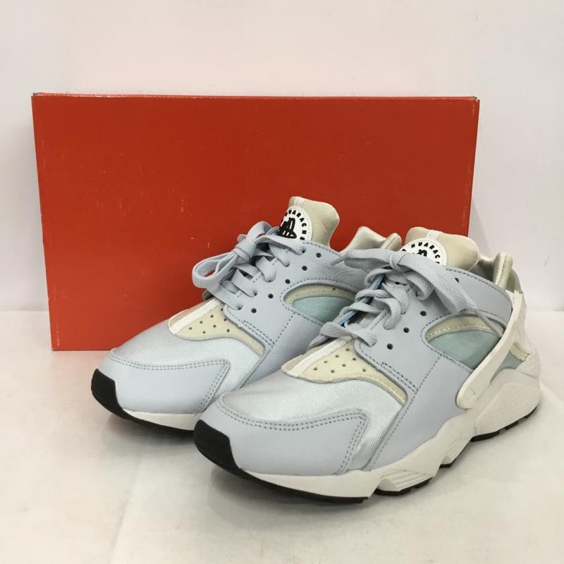 ナイキ NIKE スニーカー スニーカー DH4439-400 W AIR HUARACHE エア ハラチ 25.5cm 箱有 25.5cm ロゴ、文字 水色 / ライトブルー / X 白 / ホワイト / white X 灰 / グレー / gray レディース USED 古着 中古 10153066
