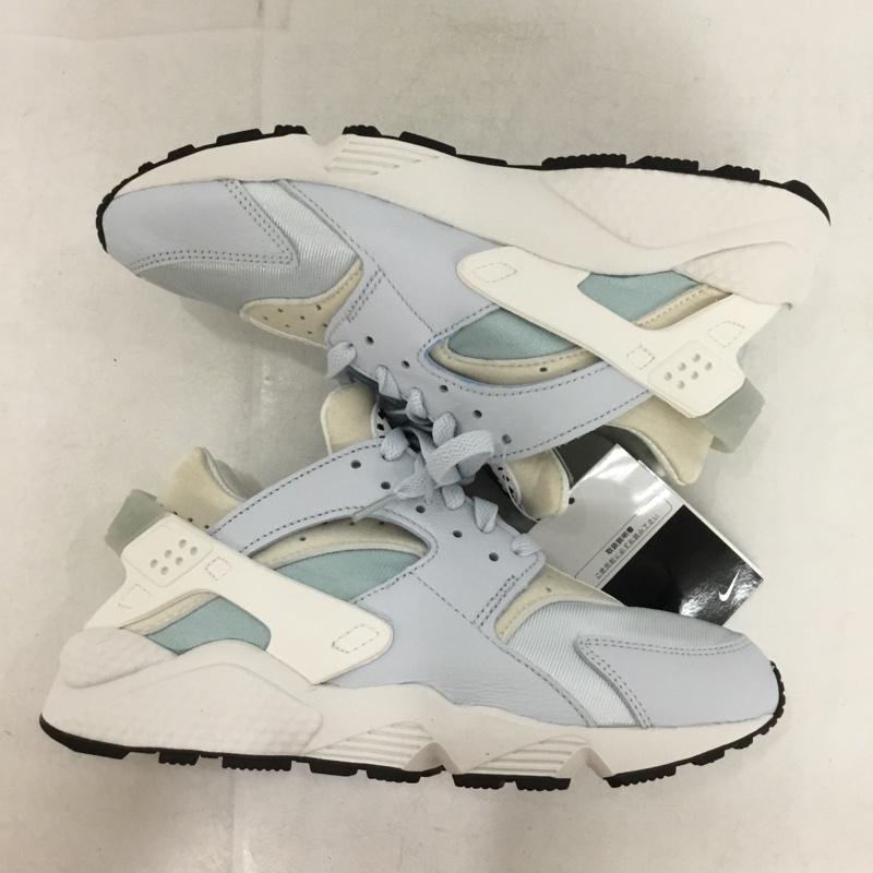 ナイキ NIKE スニーカー スニーカー DH4439-400 W AIR HUARACHE エア ハラチ 25.5cm 箱有 25.5cm ロゴ、文字 水色 / ライトブルー / X 白 / ホワイト / white X 灰 / グレー / gray レディース USED 古着 中古 10153066