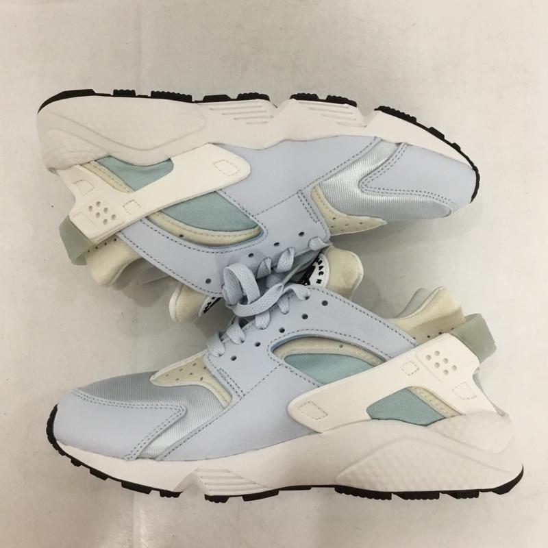 ナイキ NIKE スニーカー スニーカー DH4439-400 W AIR HUARACHE エア ハラチ 25.5cm 箱有 25.5cm ロゴ、文字 水色 / ライトブルー / X 白 / ホワイト / white X 灰 / グレー / gray レディース USED 古着 中古 10153066