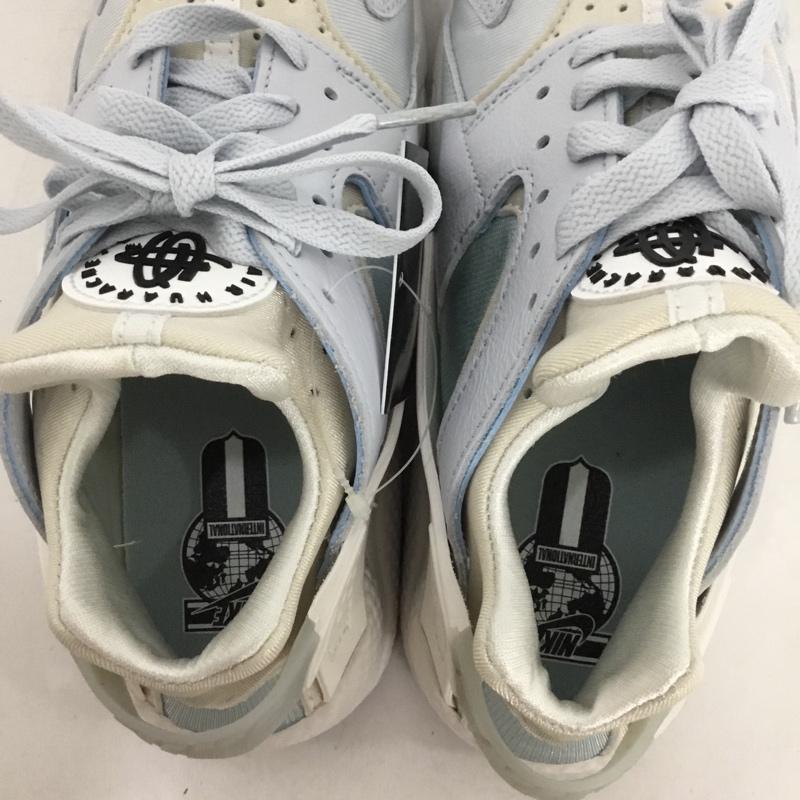 ナイキ NIKE スニーカー スニーカー DH4439-400 W AIR HUARACHE エア ハラチ 25.5cm 箱有 25.5cm ロゴ、文字 水色 / ライトブルー / X 白 / ホワイト / white X 灰 / グレー / gray レディース USED 古着 中古 10153066