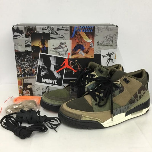 ナイキ NIKE スニーカー スニーカー DO1830-200 AIR JORDAN 3 RETRO SE 28.5cm 箱有 28.5cm カモフラージュ柄・迷彩 マルチカラー / マルチカラー / multicolor メンズ USED 古着 中古 10153068