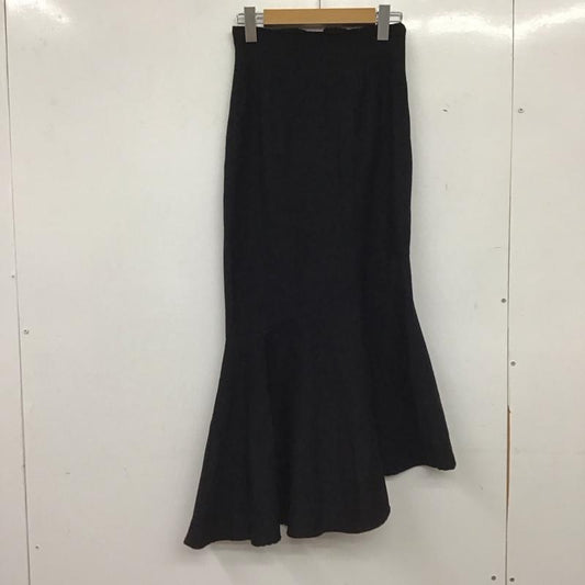 スライ SLY スカート ロングスカート 030gsl31-4400 ASYMMETRIC MERMAID スカート 0 無地 黒 / ブラック / black レディース USED 古着 中古 10153069