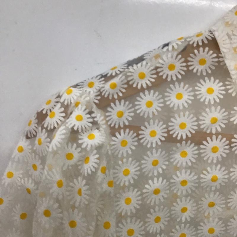ザラ ZARA シャツ、ブラウス 七分袖 S 総柄 マルチカラー / マルチカラー / multicolor レディース USED 古着 中古 10153075