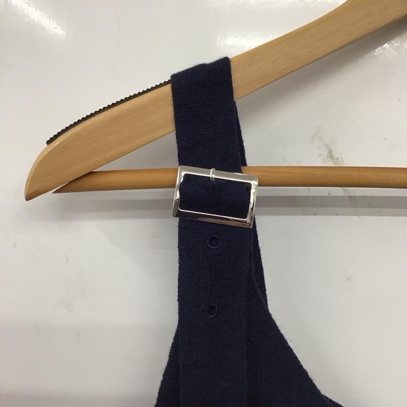 アーバンリサーチ URBAN RESEARCH ワンピース ロングスカート ニット タグ付 FREE 無地 紺 / ネイビー / navy レディース USED 古着 中古 10153078
