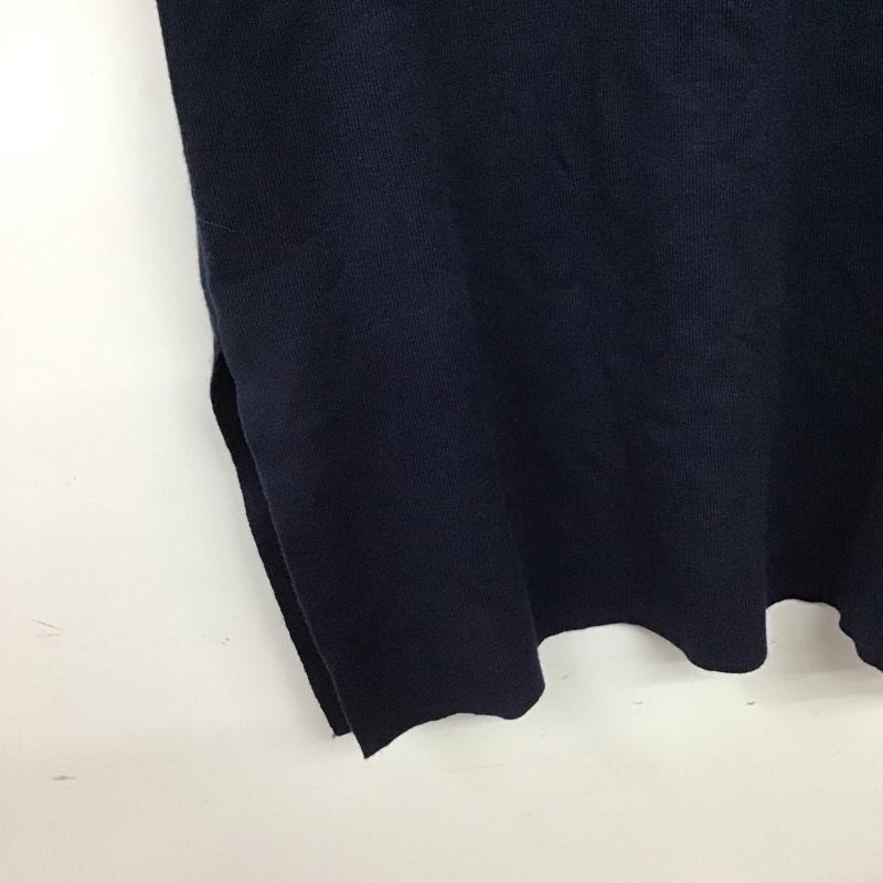 アーバンリサーチ URBAN RESEARCH ワンピース ロングスカート ニット タグ付 FREE 無地 紺 / ネイビー / navy レディース USED 古着 中古 10153078