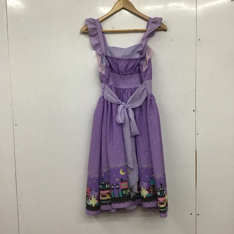 アクシーズファム axes femme ワンピース ひざ丈スカート FREE 総柄 マルチカラー / マルチカラー / multicolor レディース USED 古着 中古 10153079
