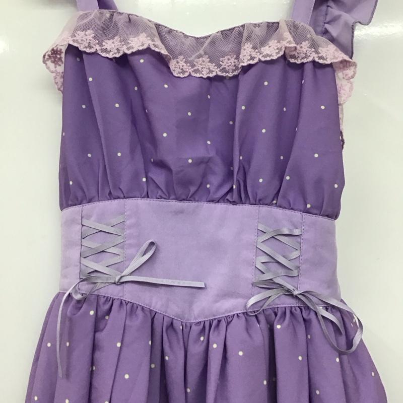 アクシーズファム axes femme ワンピース ひざ丈スカート FREE 総柄 マルチカラー / マルチカラー / multicolor レディース USED 古着 中古 10153079