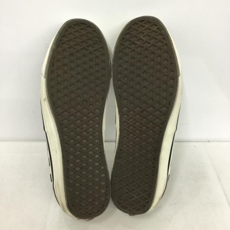 バンズ VANS スニーカー スニーカー 507452 28cm ローカット 28.0cm チェック 白 / ホワイト / white X 黒 / ブラック / black メンズ USED 古着 中古 10153082