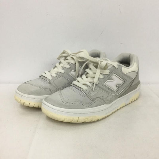 ニューバランス New Balance スニーカー スニーカー BB550SLB 24.5cm 24.5cm ロゴ、文字 灰 / グレー / gray レディース USED 古着 中古 10153083