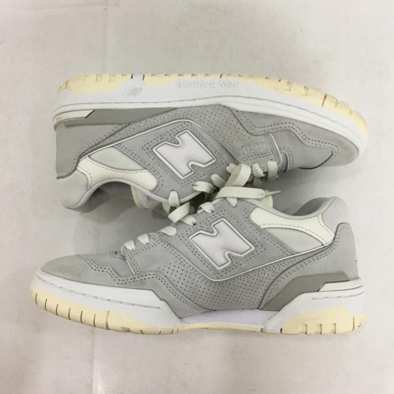 ニューバランス New Balance スニーカー スニーカー BB550SLB 24.5cm 24.5cm ロゴ、文字 灰 / グレー / gray レディース USED 古着 中古 10153083
