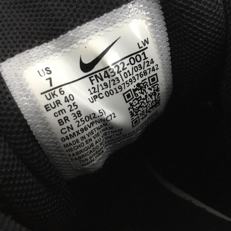 ナイキ NIKE スニーカー スニーカー FN4322-001 PRECISION 7 25cm 25.0cm ロゴ、文字 黒 / ブラック / black レディース USED 古着 中古 10153084