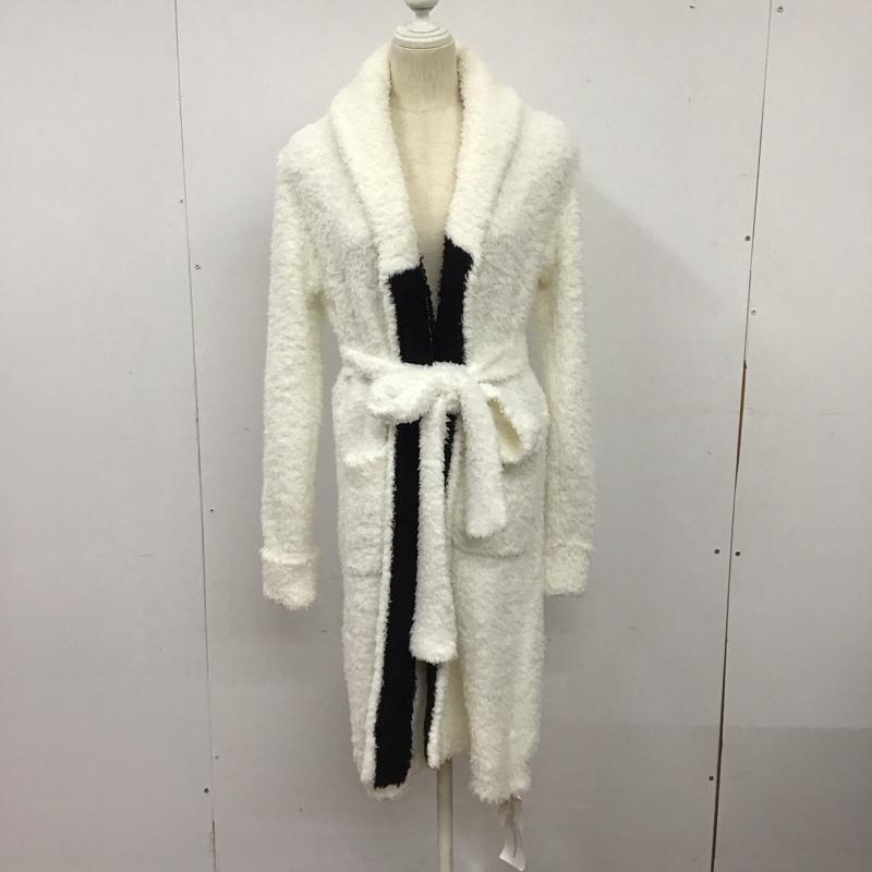 ジェラートピケ gelato pique カーディガン 長袖 タグ付 FREE 無地 白 / ホワイト / white レディース USED 古着 中古 10153086