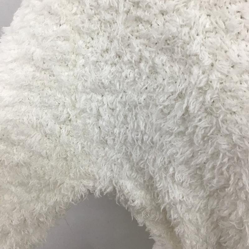 ジェラートピケ gelato pique カーディガン 長袖 タグ付 FREE 無地 白 / ホワイト / white レディース USED 古着 中古 10153086