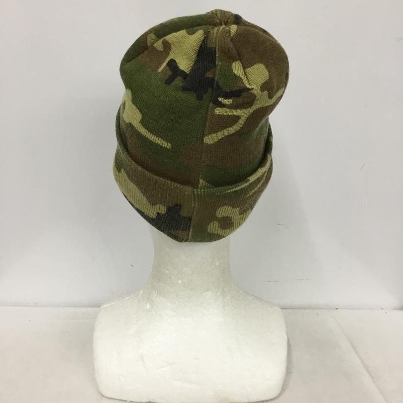 アルムナイクロージング Tha Alumni Clothing 帽子 ニット帽 迷彩 カモ柄 ワンポイント マルチカラー / マルチカラー / multicolor メンズ USED 古着 中古 10153092