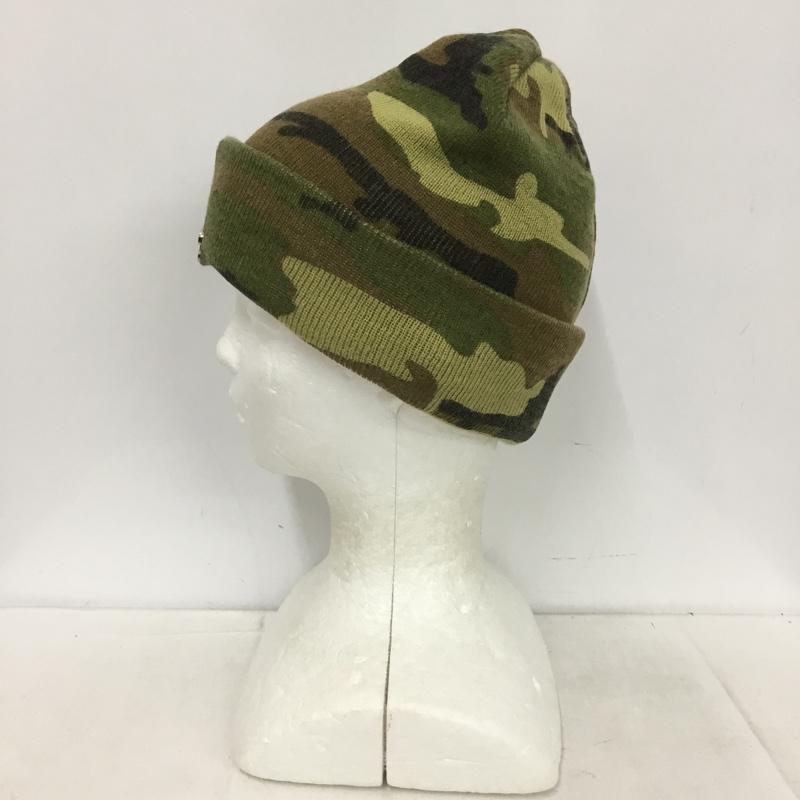 アルムナイクロージング Tha Alumni Clothing 帽子 ニット帽 迷彩 カモ柄 ワンポイント マルチカラー / マルチカラー / multicolor メンズ USED 古着 中古 10153092
