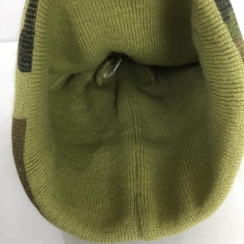 アルムナイクロージング Tha Alumni Clothing 帽子 ニット帽 迷彩 カモ柄 ワンポイント マルチカラー / マルチカラー / multicolor メンズ USED 古着 中古 10153092