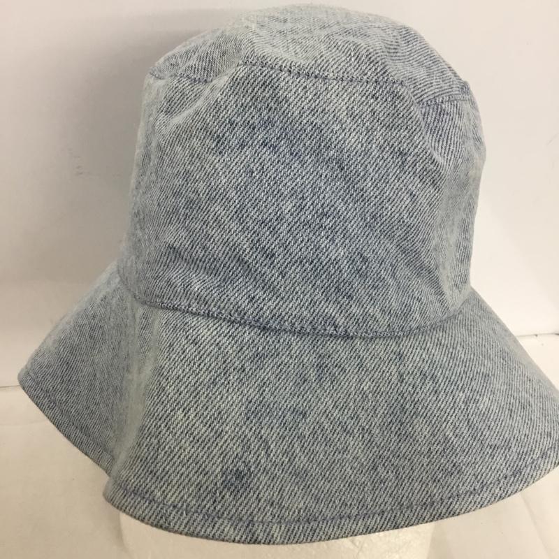 イザベルマラン ISABEL MARANT 帽子 ハット CU0036-22P033A LOIENA コットン バケットハット 無地 水色 / ライトブルー / レディース USED 古着 中古 10153093