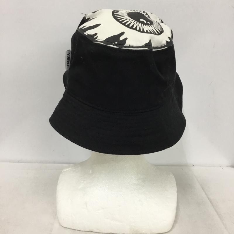 ミシカ MISHKA 帽子 ハット MSS203221F バケットハット ロゴ、文字 黒 / ブラック / black メンズ USED 古着 中古 10153094